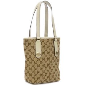 GUCCI Small GG Monogram Canvas Tote Bag 🔥SOLD🔥